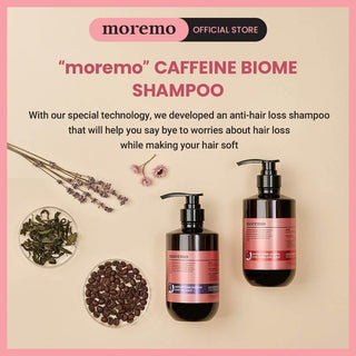 Moremo - Caffeine Biome for Oily Hair Shampoo 500ml - Koreabe