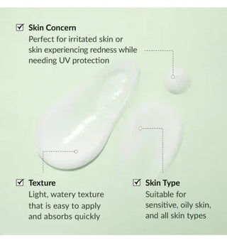 Dr Althea - Green Tea Fresh Sunscreen 45ml - Koreabe