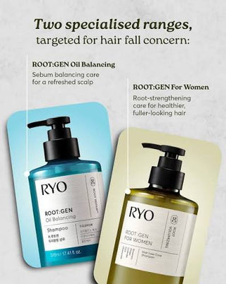 Ryo - Балансирующий шампунь Root Gen Oil 515 мл