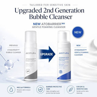 Aestura - Atobarrier Нежная пенка для умывания 150мл