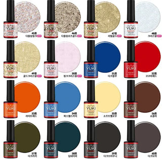 Yuki - Premium UV LED Gel - 60 Colors - Koreabe