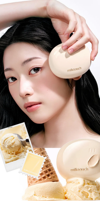 Milk Touch - Матирующий тональный кушон для лица All Day No Sebum SPF45 PA++++