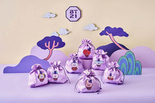 BT21 - RJ BABY K EDITION 2 Good Luck Pouch - Koreabe