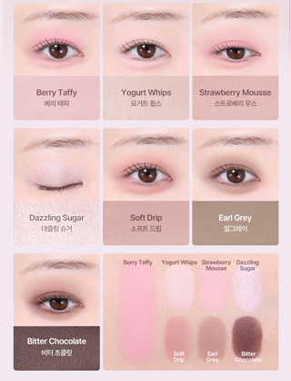 Espoir - Easy Wear Eye Palette - 3 Colors