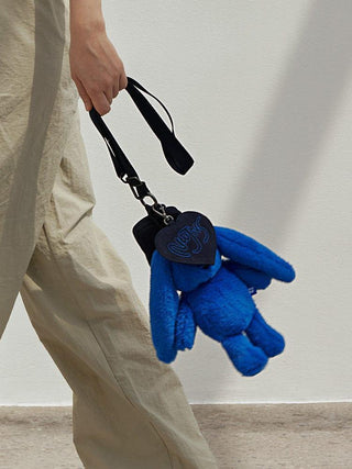NJ - X Coller Rabbit Pouch Tide Blue - Koreabe