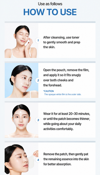 Careplus - Derma PDRN Успокаивающий патч, 12 шт.