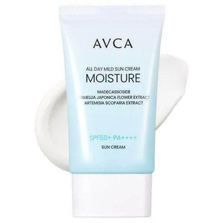AVCA - All Day Mild Sun Cream Moisture SPF50+ PA++++ 35ml - Koreabe