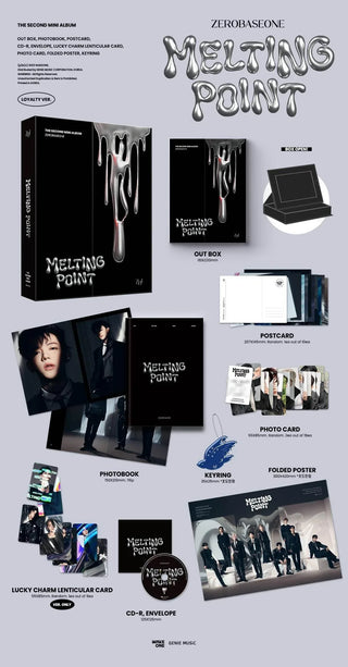 Zerobaseone - 2nd Mini Album (Melting Point) - Random - Koreabe