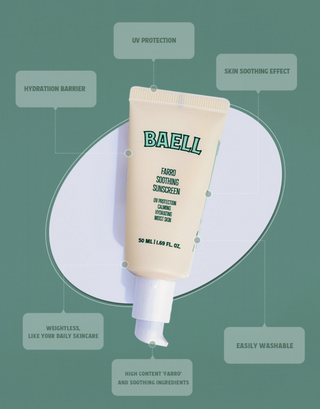 Baell - Farro Soothing Sunscreen SPF50+ PA++++ 50ml