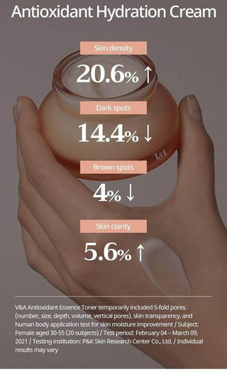 V&A - Antioxidant Hydration Cream Polyphenol 5% 50ml - Koreabe