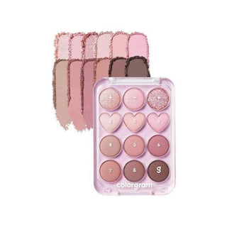 Colorgram - Pin Point Eyeshadow Palette - 6 Types - Koreabe