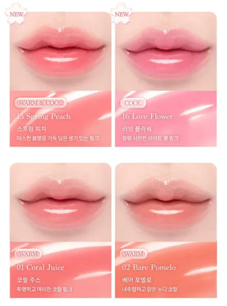 Dasique - Pure Water Lip Gloss 2.6g - 16 Colors - Koreabe