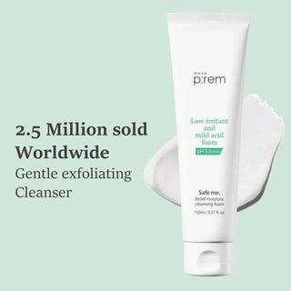 Make P:rem - Relief Moisture Cleansing Foam 150ml - Koreabe