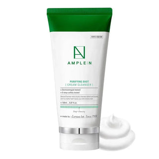 AMPLE:N Purifying Shot Cream Cleanser 150ml - Koreabe