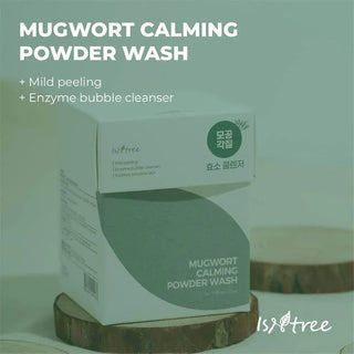 Isntree - Mugwort Calming Powder Wash 25 sacks - Koreabe