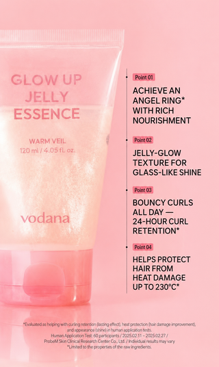 Vodana - Эссенция-желе для сияния волос Glow Up, уход, 120 мл