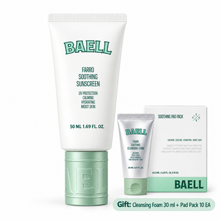 Baell - Farro Soothing Sunscreen SPF50+ PA++++ 50ml