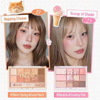 Romand - Pro Eye Palette Air - 10 оттенков