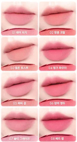 Amuse - Powder Velvet Tint - 8 Colors - Koreabe