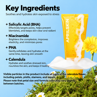 Aprilskin - Calendula Low PH Foam Cleanser 200ml