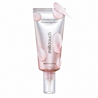 Milk Touch - Осветляющая база под макияж с глутатионом и эффектом сияния Aurora Illuminating Primer, 30 мл