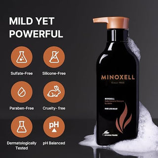 Minoxell - Шампунь от выпадения волос 400 мл
