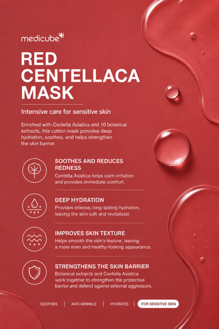 Medicube - Red Centellaca Mask 1ea