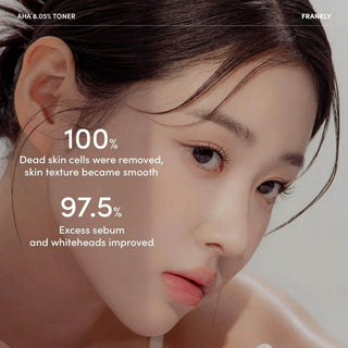 Frankly - AHA 8.05% Clearing & Exfoliating Toner 100ml - Koreabe