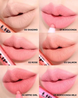 Amuse - Lip Smudger - 6 Colors - Koreabe