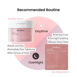 Biodance - Collagen Gel Toner Pads 60ea - Koreabe