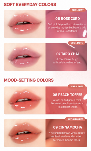 Colorgram - Jelly Glassing Tint - 9 Colors