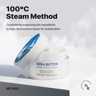 Nature Republic - Shea Butter Fresh Steam Cream 100ml - Koreabe