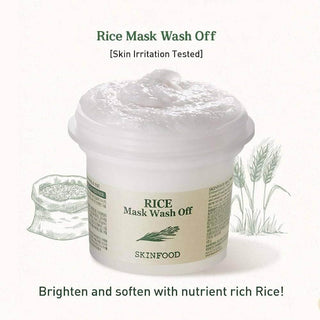 SkinFood Rice Mask Wash Off 210g - Koreabe