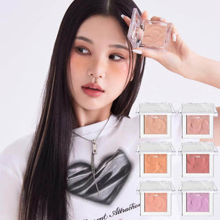 About Tone - Fluffy Wear Blusher - 6 Colors - Koreabe