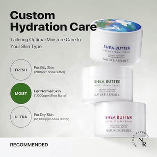 Nature Republic - Shea Butter Moist Steam Cream 100ml - Koreabe