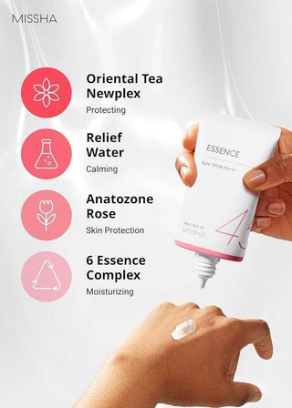 Missha All Around Safe Block Essence Sun (SPF 45 PA++++) 50ml - Koreabe