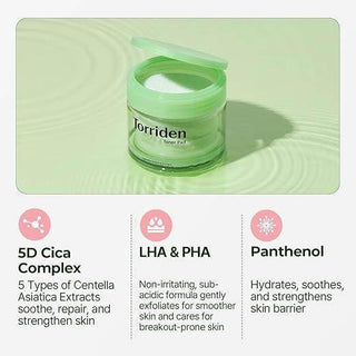 Torriden Balanceful Cica Toner Pad 60ea - Koreabe