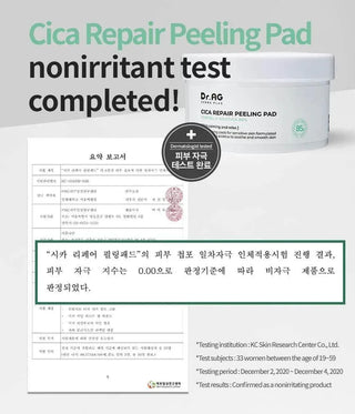 Dr AG - Cica Repair Peeling Pad 60 ea - Koreabe