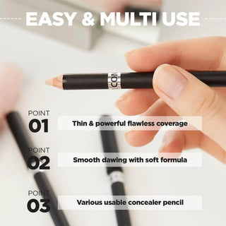 The Saem Cover Perfection Concealer Pencil - 3 Colors - Koreabe