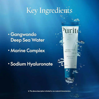 Purito Seoul Hydro Wave Deep Sea Cream 50ml - Koreabe