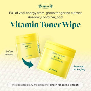 Goodal Vita-C Dark Spot Care Pad - 70ea - Koreabe