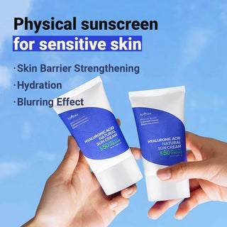 Isntree - Hyaluronic Acid Natural Sun Cream 50ml - Koreabe