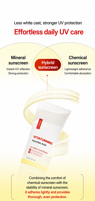 Melable - Vitaturning Ascorbic Acid SPF50+ PA++++ 30ml