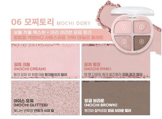 Colorgram - Tintin Dory Eyeshadow Palette - 6 Colors - Koreabe