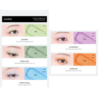 Tirtir - Airslick Pocket Eyeshadow - 38 Colors - Koreabe
