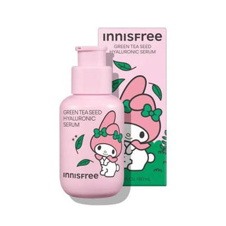 Innisfree - Green Tea Hyaluronic Serum 80ml + 15ml (MyMelody Edition) - Koreabe