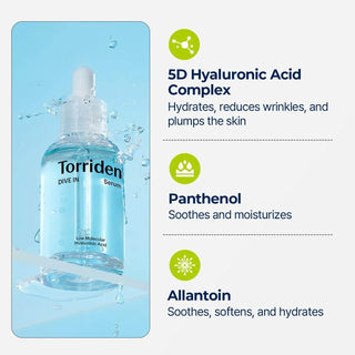 Torriden Low Molecular Hyaluronic Acid Serum 50ml - Koreabe