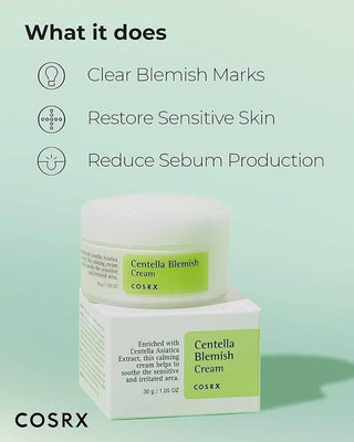 COSRX Centella Blemish Cream 30g - Koreabe