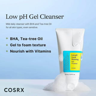 COSRX Good Morning Low-pH Gel Cleanser 150ml - Koreabe