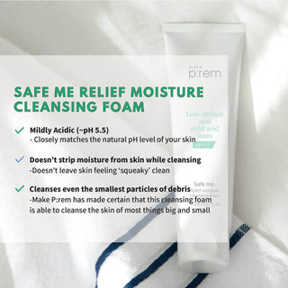 Make P:rem - Relief Moisture Cleansing Foam 150ml - Koreabe